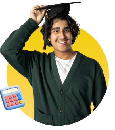 happy graduated student